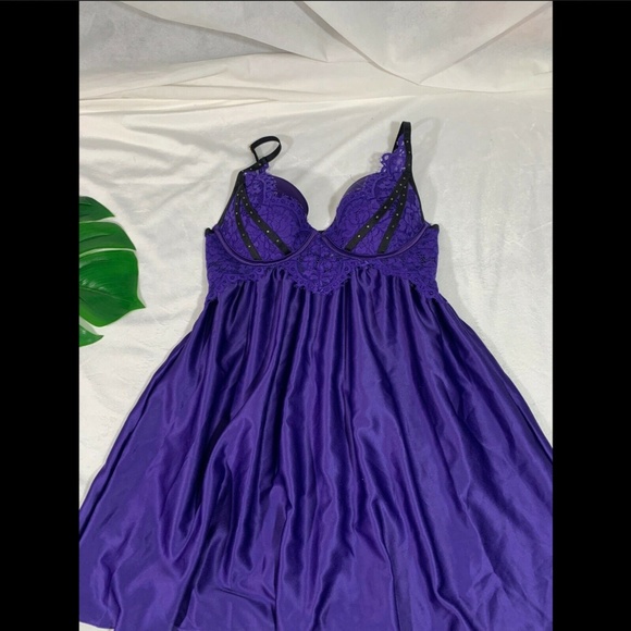 NEW $78 Ann Summers Esmerelda Underwire Babydoll Chemise [SZ 4/6 B-C‎ ] - Picture 2 of 8